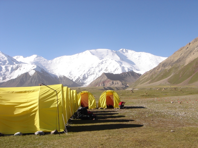 Besteigung des Pik Lenin Aufstieg zum Lenin-Pik